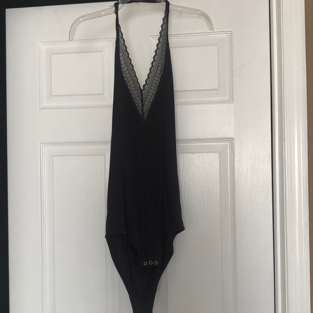 Halter top body suit